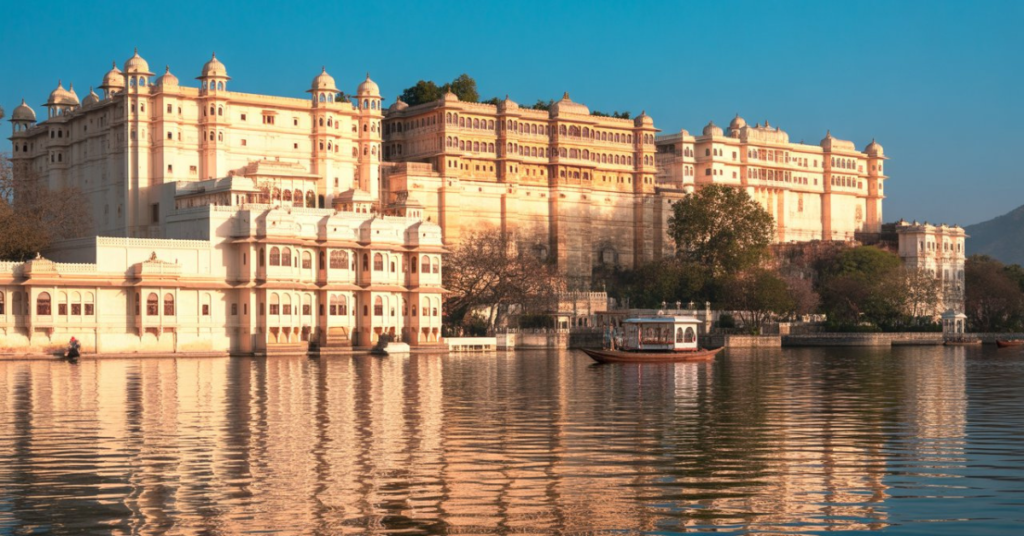City Palace Udaipur sightseeing during Ahmedabad to Udaipur by taxi trip