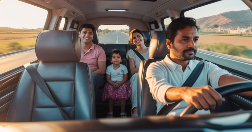 Comfortable taxi from Ahmedabad to Udaipur by taxi for long-distance travel