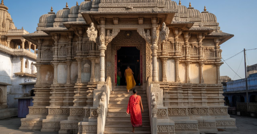 Jagdish Temple Udaipur visit after Ahmedabad to Udaipur by taxi