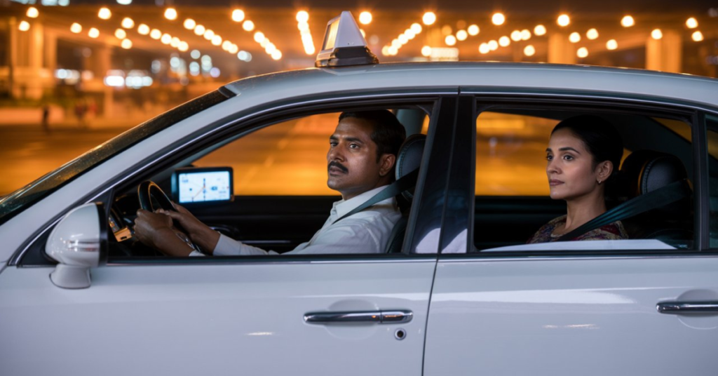 Safe and reliable Airport Taxi Service in Ahmedabad for night travel