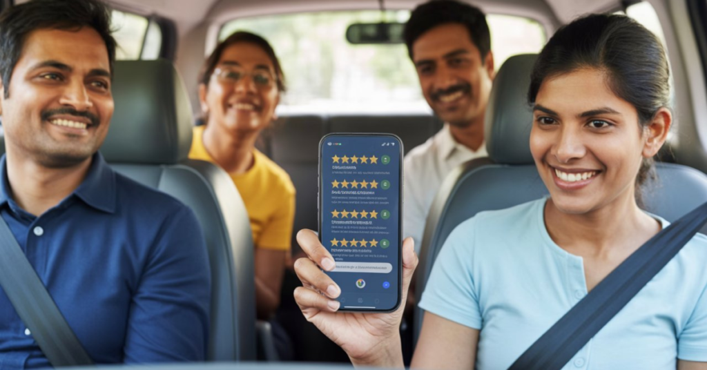Verified customer reviews of top rated taxi in Ahmedabad