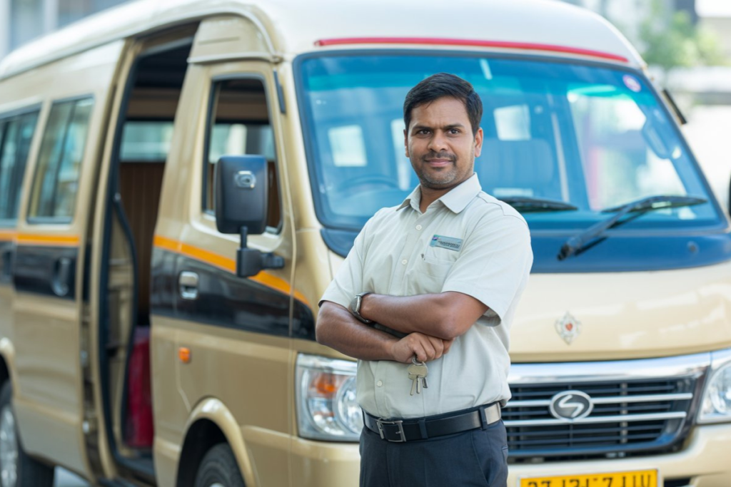 Experienced tempo traveller driver Ahmedabad - safe and reliable service